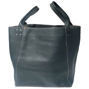 TradeMark Green leather Bucket Bag
